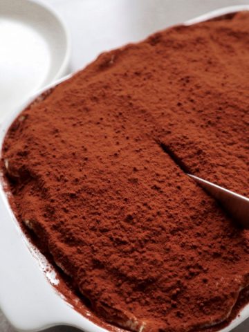 The inside of tiramisu featured image.