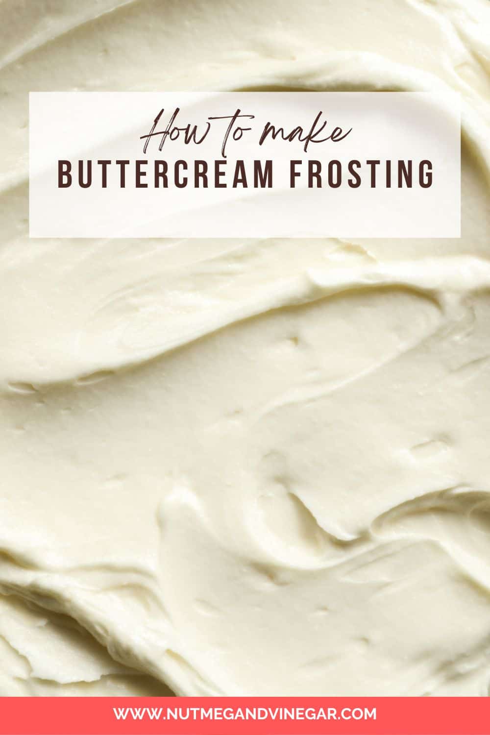 Easy buttercream frosting recipe Nutmeg & Vinegar