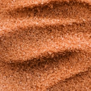 A close up of homemade cinnamon sugar.