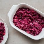 Breaised cabbage in a bowl.