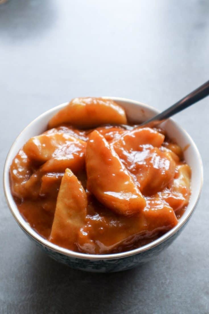 Caramel apple pie filling Nutmeg & Vinegar