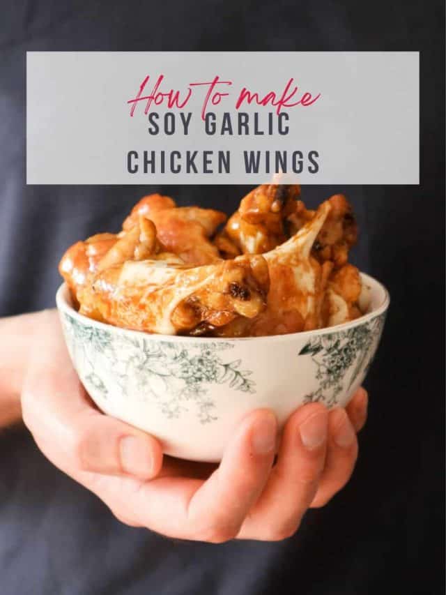How to make soy garlic chicken wings