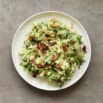 Stamppot on a plate.