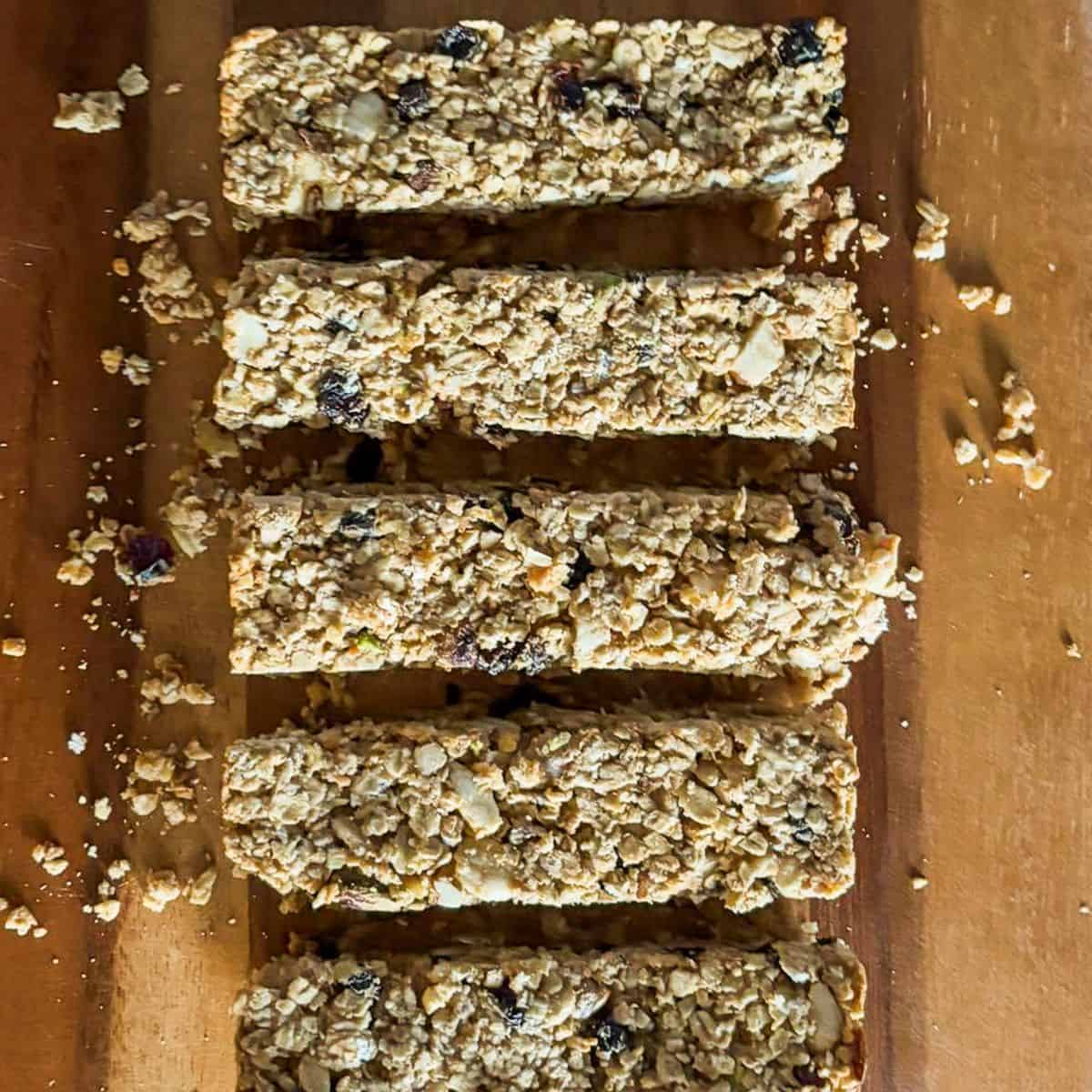 Sourdough granola bars.